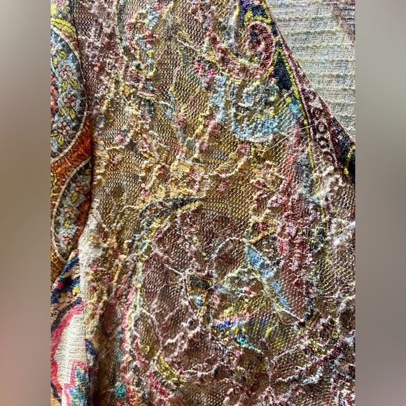 😊Women’s Energe Boho w/Lace & Tie Size 1X - Picture 3 of 5